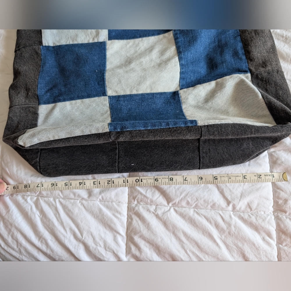 Handmade Patchwork Tote Bag - Picture 5 of 6